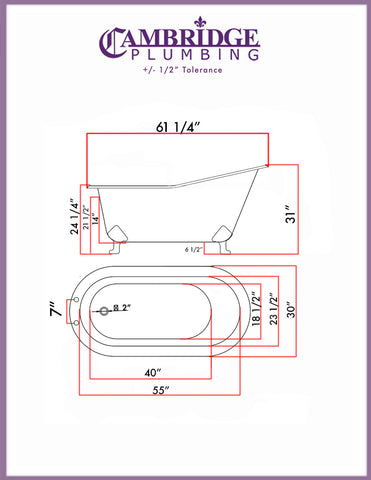 Image of AST61XL With Faucet Holes