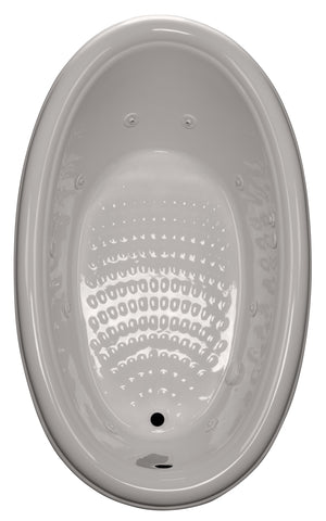 Image of American Acrylic 41" x 69" Oval Drop In Bathtub BR-40
