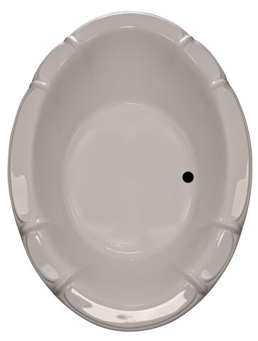 Image of American Acrylic 58" x 79" Oval Drop In Bathtub BR-59