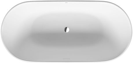 Duravit Luv 70 7/8" Freestanding Bathtub, White 700434000000090
