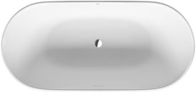 Duravit Luv 70 7/8" Freestanding Bathtub, White 700434000000090