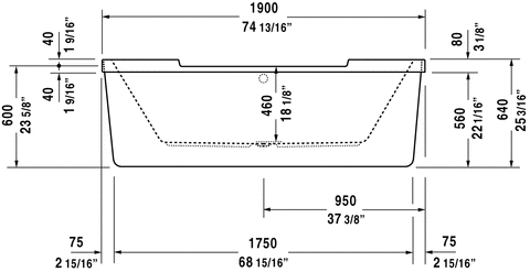 Image of Duravit Starck Freestanding Bathtubs 700012000000090 White