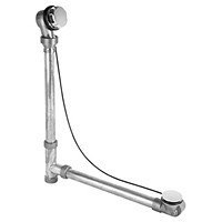 Duravit Cable Driven Waste and Overflow, Brass For Bathtubs 790250000001000