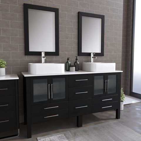 Image of 8119-CP-1 - Espresso Vanity