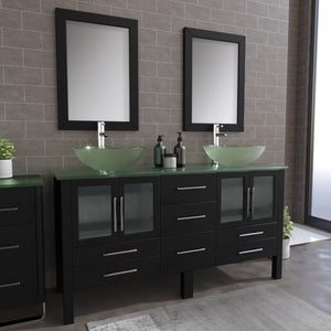 8119B-CP - Angled Vanity