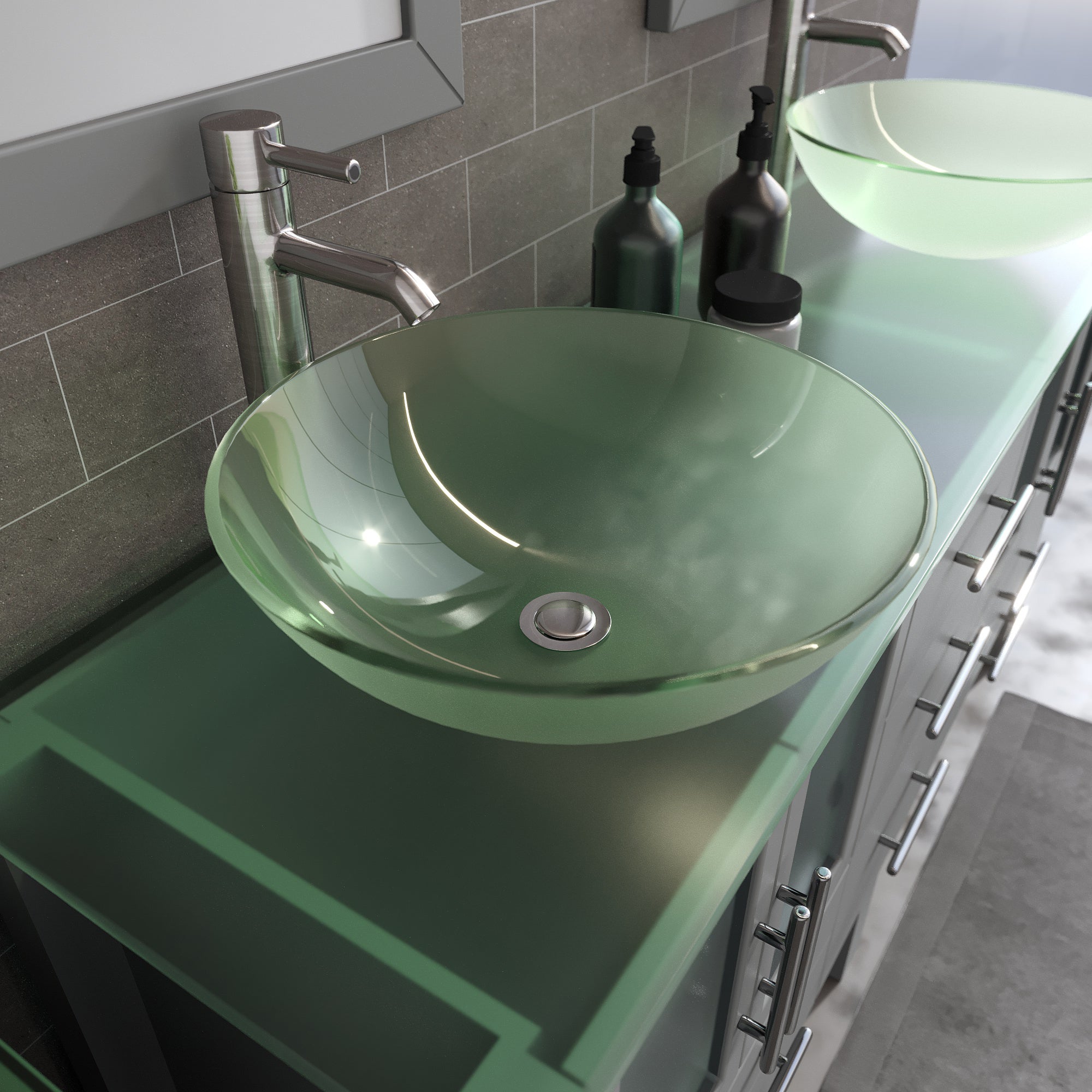 8119B-G - Glass Sinks