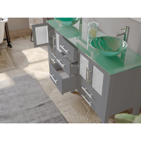 Image of 8119BXLG - Vanity Drawers Opened