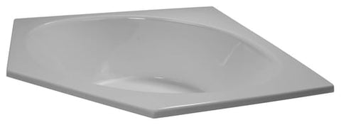 Image of American Acrylic 60" x 60" Corner Round Bathtub BR-29