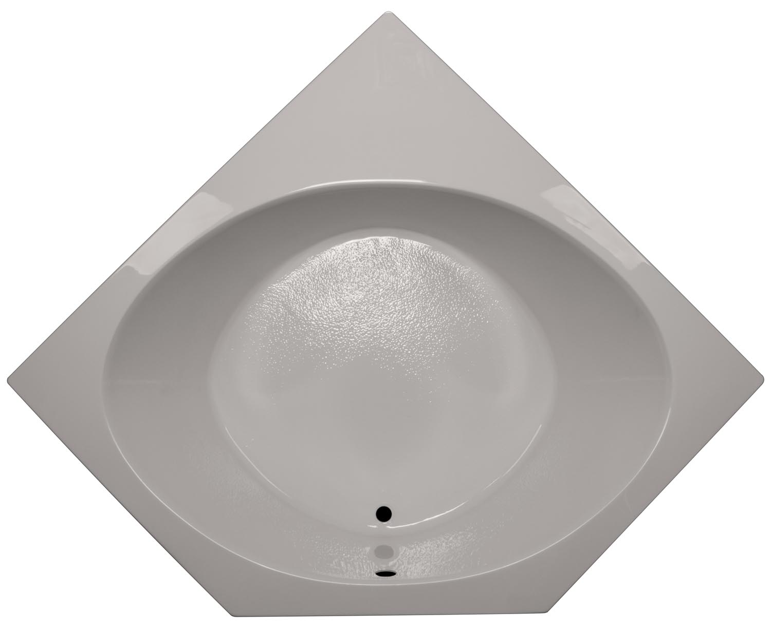 American Acrylic 60" x 60" Corner Round Bathtub BR-29
