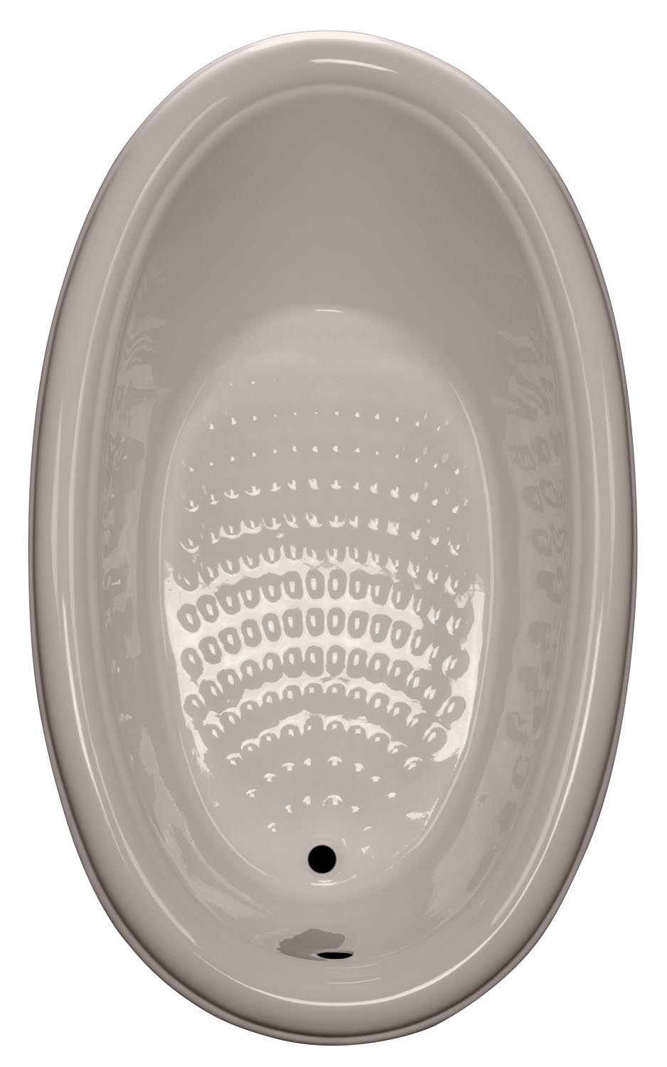 American Acrylic 41" x 69" Oval Drop In Bathtub BR-40