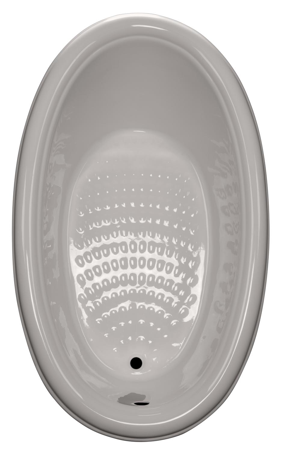 American Acrylic 41" x 69" Oval Drop In Bathtub BR-40