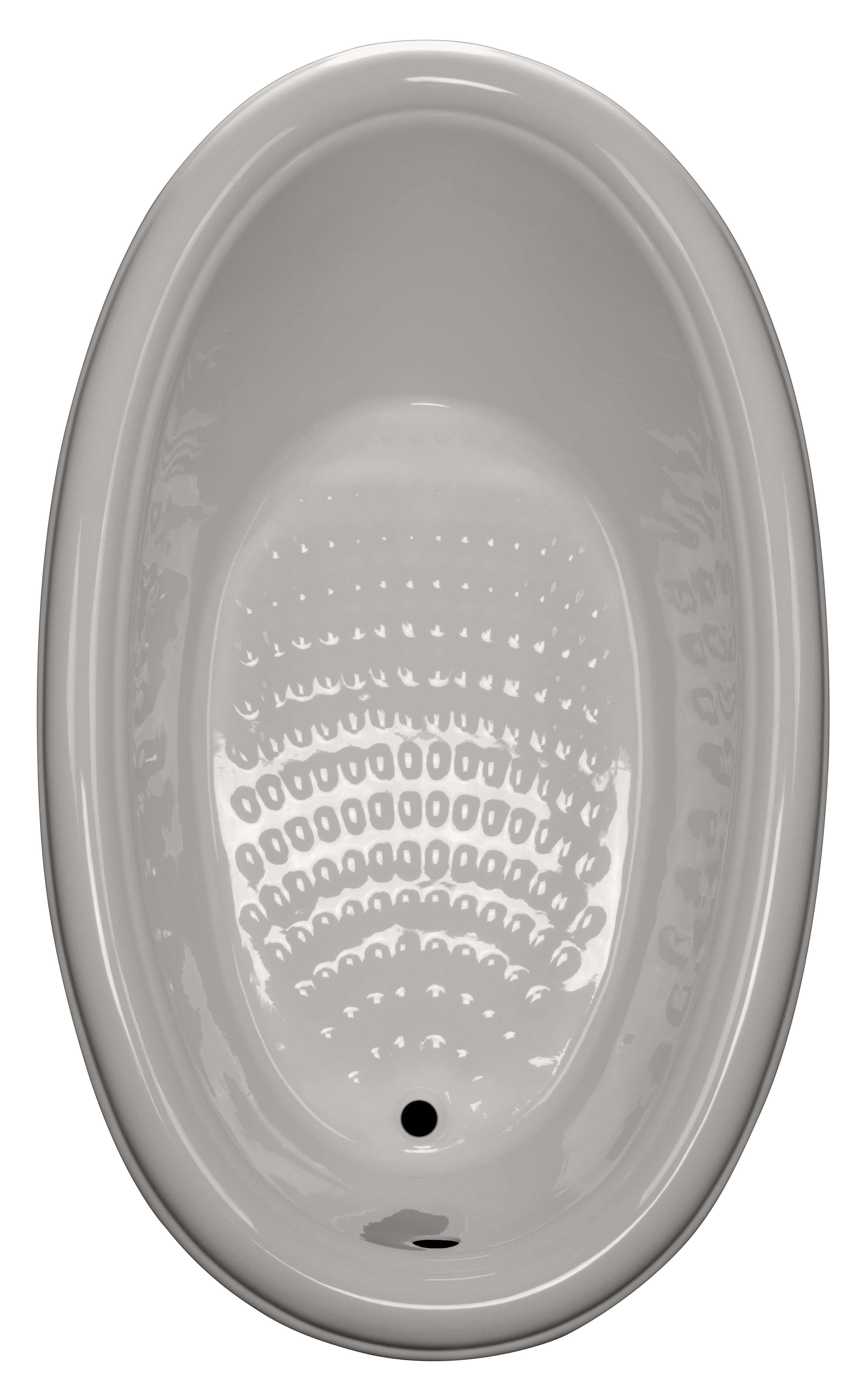American Acrylic 41" x 69" Oval Drop In Bathtub BR-40