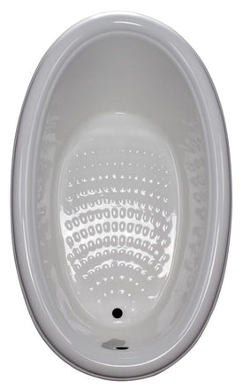 American Acrylic 41" x 69" Oval Drop In Bathtub BR-40