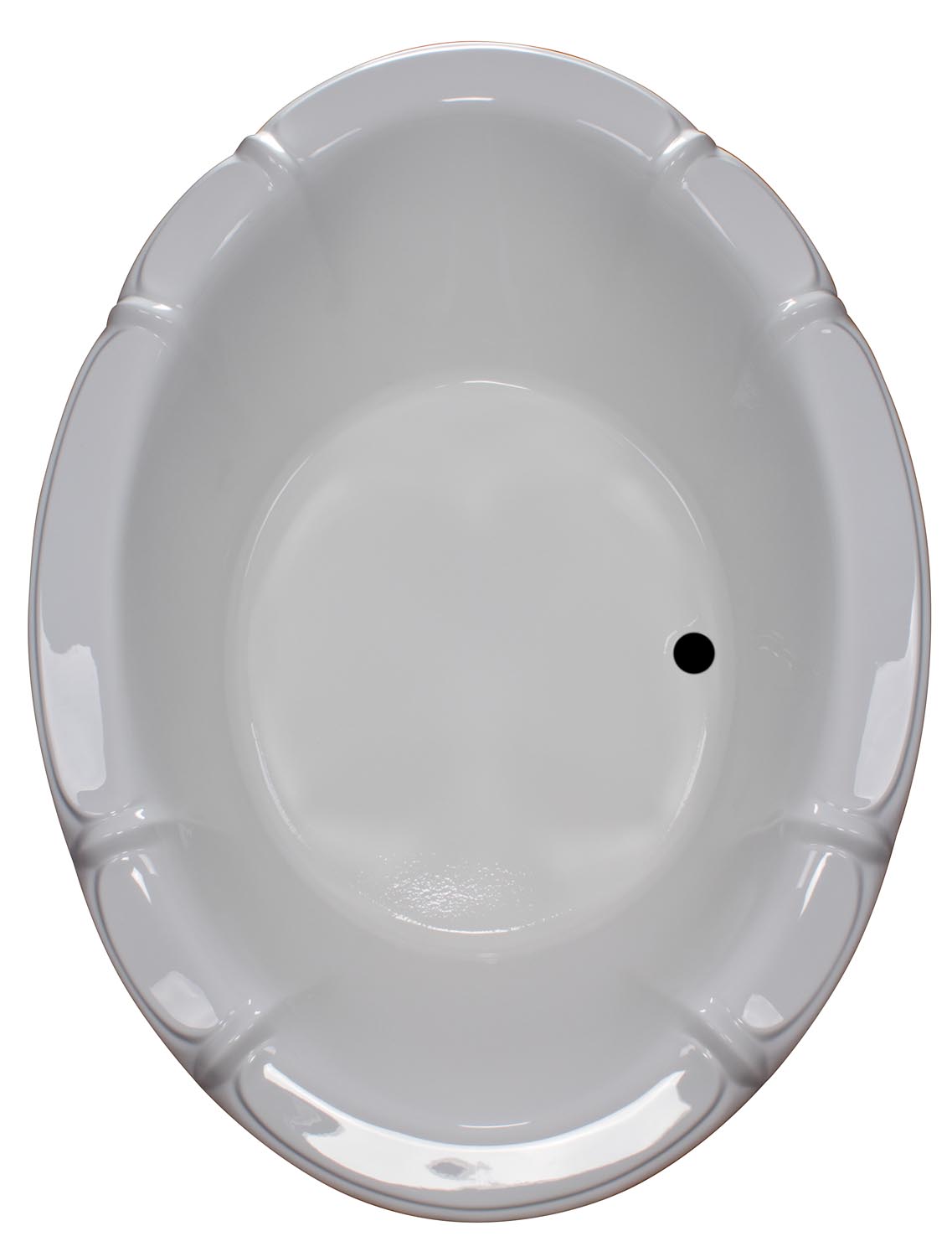 American Acrylic 58" x 79" Oval Drop In Bathtub BR-59